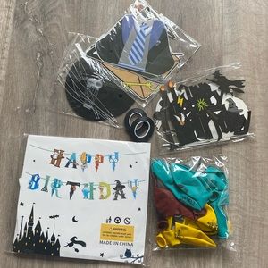 CLEARANCE✨ Harry Potter Themed Birthday Party Supplies Kit